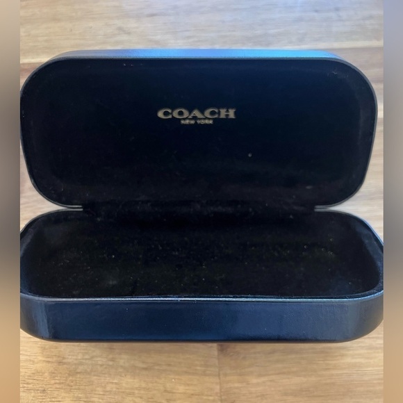 Coach Large Clamshell Hard Sunglass Glasses Case - CASE ONLY - Picture 4 of 8